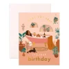 Outlet Fox & Fallow Treat Yo' Self Bath Greeting Card