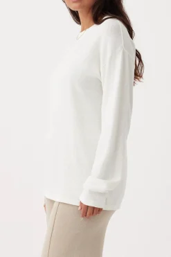 Sale Arcaa Movement Ada LS T-Shirt - Cream