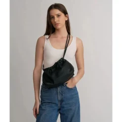 Clearance Brie Leon Alma Bag - Black Nappa