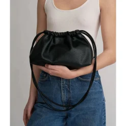 Clearance Brie Leon Alma Bag - Black Nappa