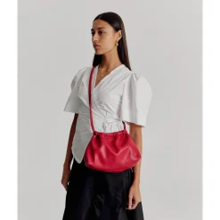 Best Brie Leon Alma Bag - Cherry Nappa