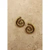 New Love From Lilou Alma Earrings - Gold