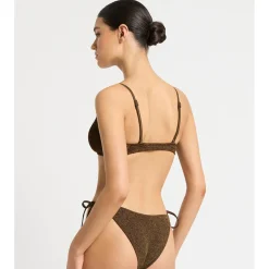 Sale Bond-Eye Swim Anisha Brief - Cocoa Lurex