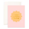 New Fox & Fallow Birthday Darling Petal Greeting Card