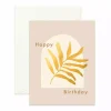 Sale Fox & Fallow Birthday Frond Greeting Card