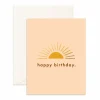 Discount Fox & Fallow Birthday Sun Greeting Card