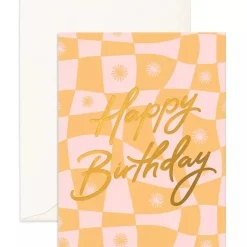 Discount Fox & Fallow Birthday Warp Greeting Card