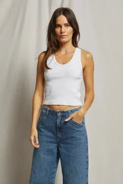 Perfect White Tee Blondie Tank - Core Colours