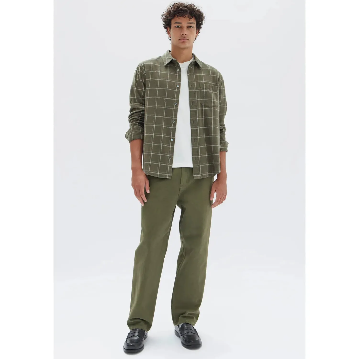 Clearance Assembly Label Brady Check Shirt