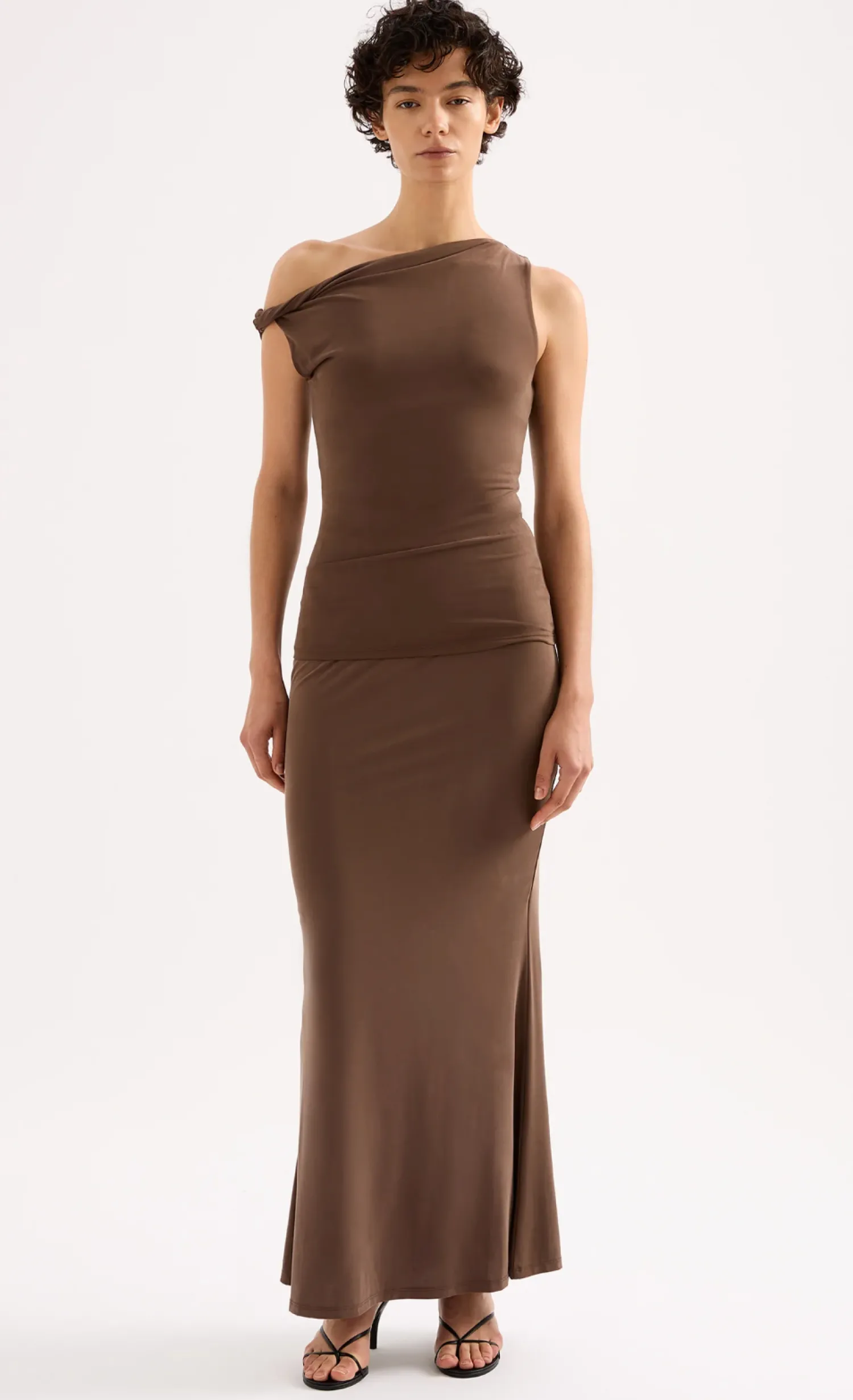 Nude Lucy Chelsea Top - Chocolate