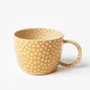 Sale Jones & Co Chino Mug Mustard Strinkle