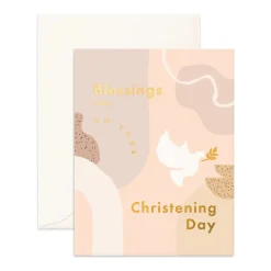 Best Fox & Fallow Christening Still Life Greeting Card