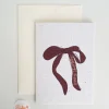 Clearance Studio Y Creative Christmas Large Bow - Burgundy