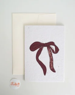 Clearance Studio Y Creative Christmas Large Bow - Burgundy