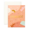 Outlet Fox & Fallow Congrats Abstract Greeting Card