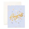 Clearance Fox & Fallow Congrats Flowerbomb Greeting Card