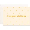 Outlet Fox & Fallow Congratulations Dots Mini Greeting Card