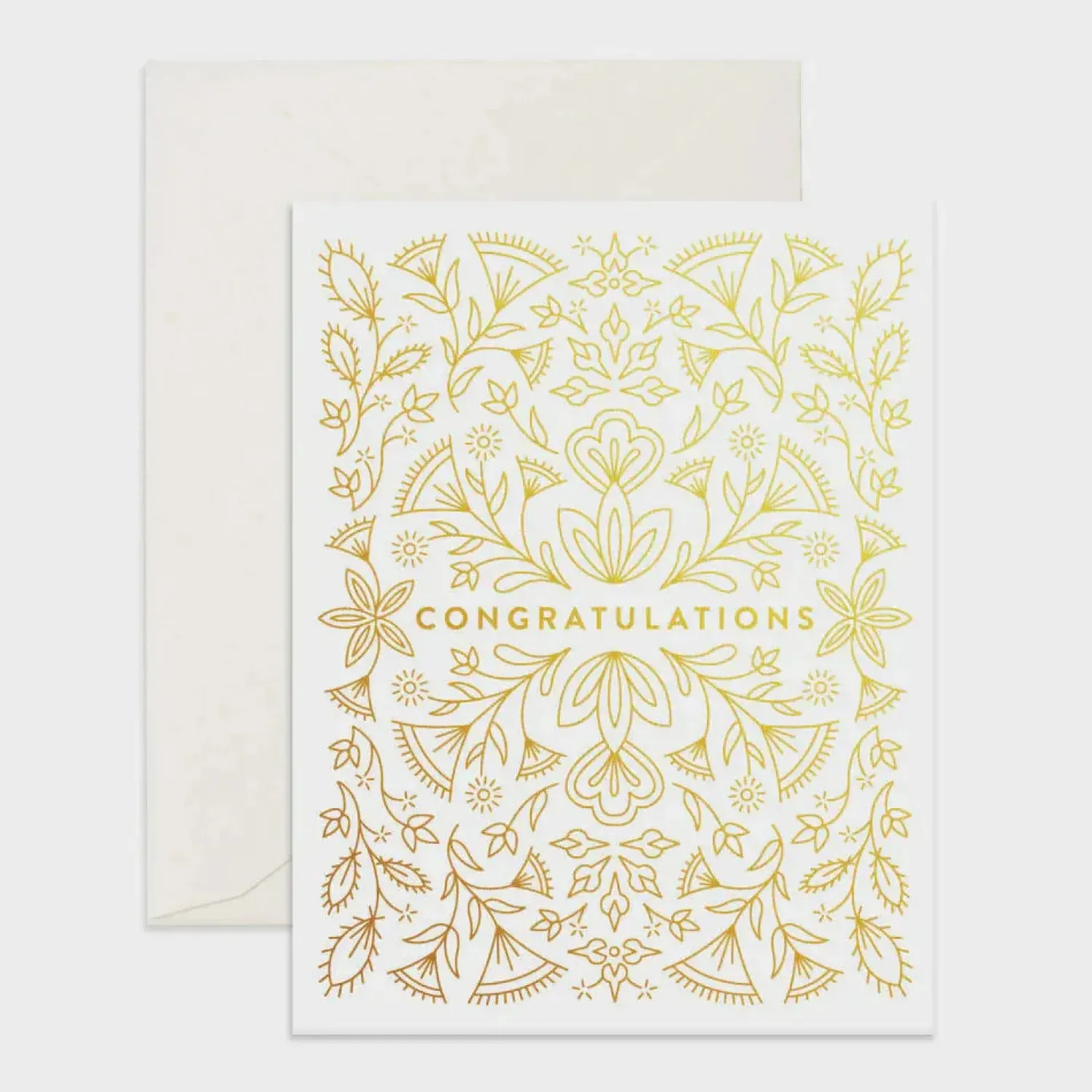 Online Fox & Fallow Congratulations Flower Gold