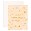 Clearance Fox & Fallow Cutest Couple Fresco Greeting Card