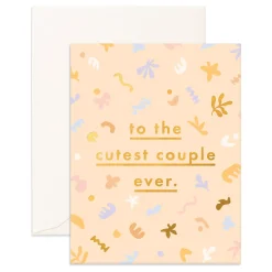 Clearance Fox & Fallow Cutest Couple Fresco Greeting Card