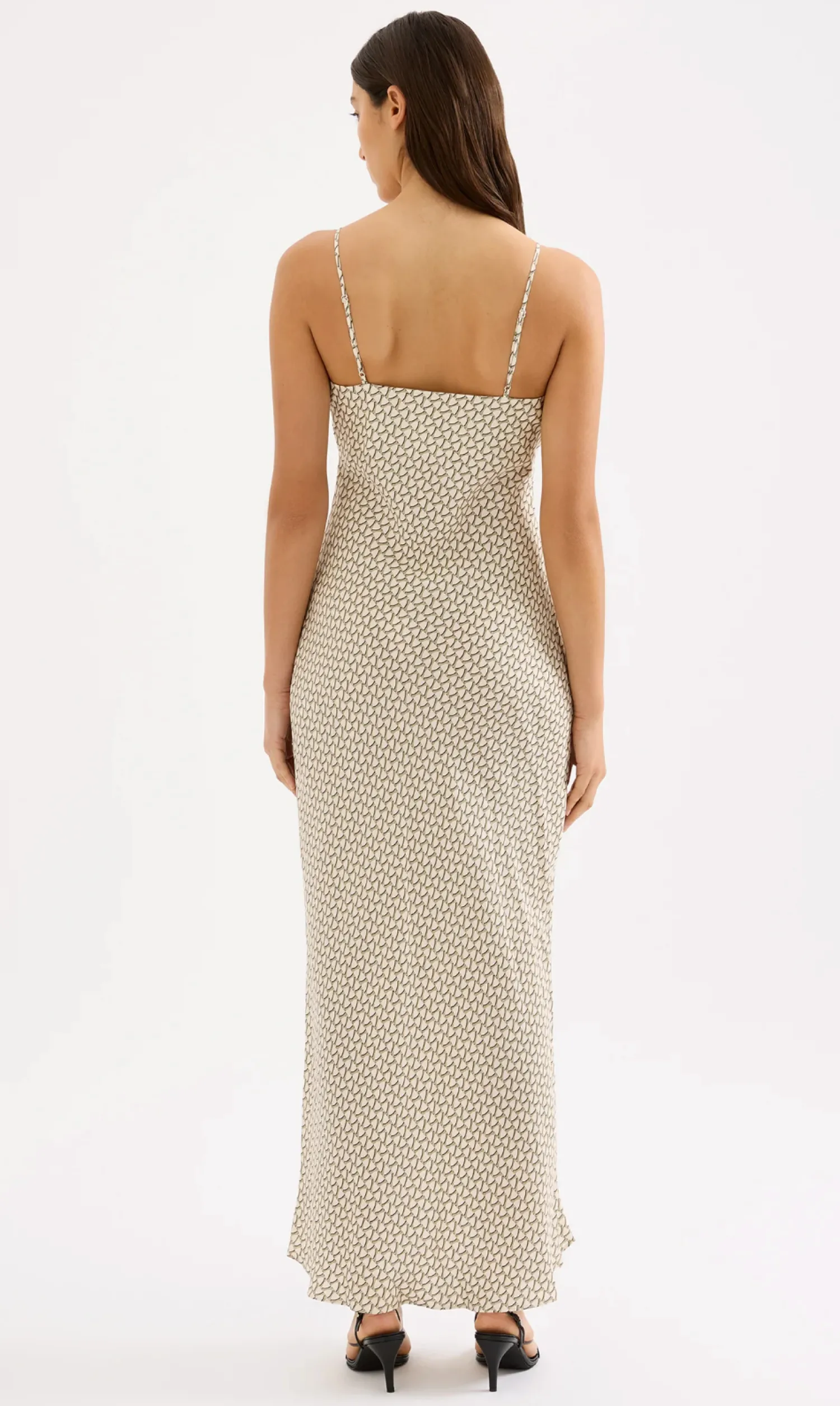 Clearance Nude Lucy Delphine Slip Dress