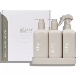 Outlet Al.ive Body Dishwashing, Hand Wash & Bench Spray Kitchen Trio