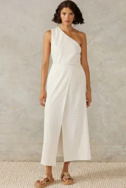 Sale Mon Renn Dune Wrap Skirt - Snow Marle
