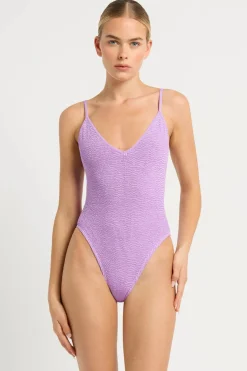 Clearance Bond-Eye Swim Elena One Piece - Lilac Shimmer