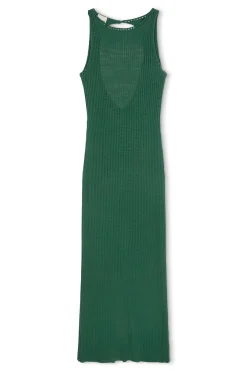 Best Zulu & Zephyr Emerald Crochet Dress