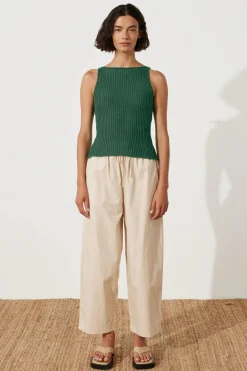 New Zulu & Zephyr Emerald Crochet Top