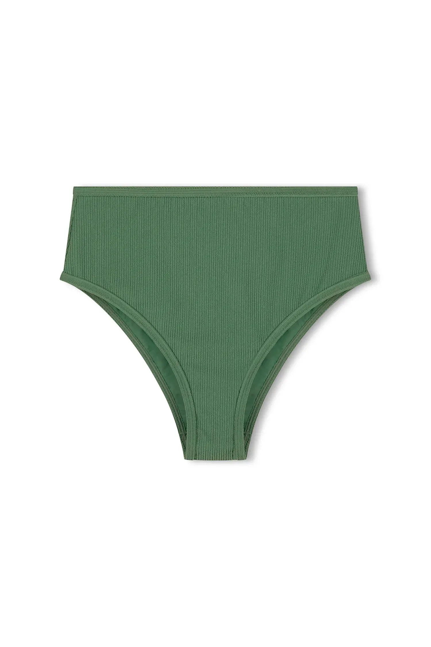 Online Zulu & Zephyr Emerald Textured Bralette & Waisted Full Brief