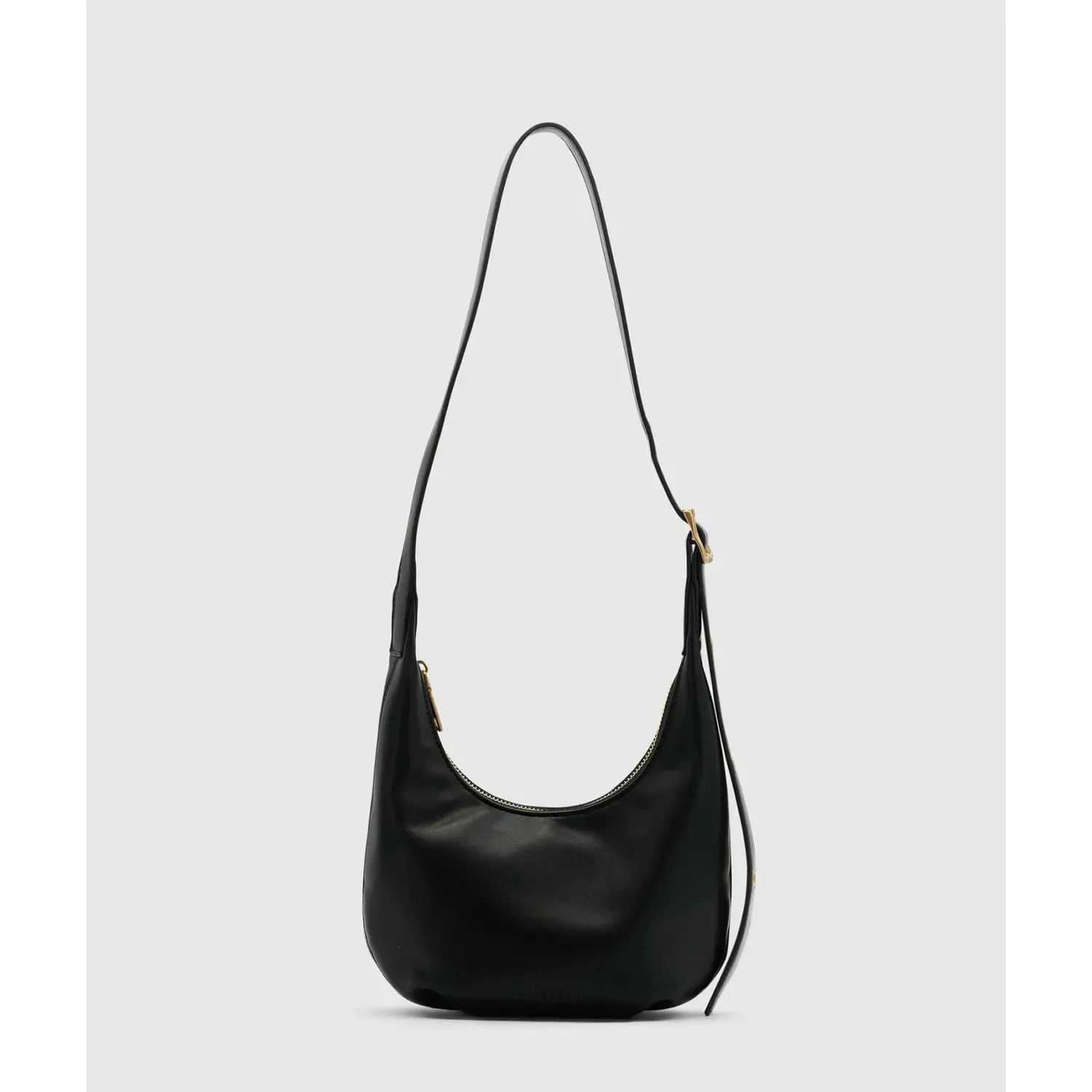 Hot Brie Leon Everyday Croissant Mini Bag - Black