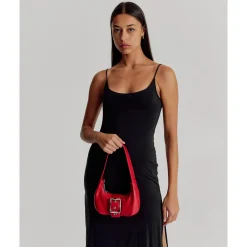 Online Brie Leon Everyday Mini Baguette Bag - Maraschino Cherry