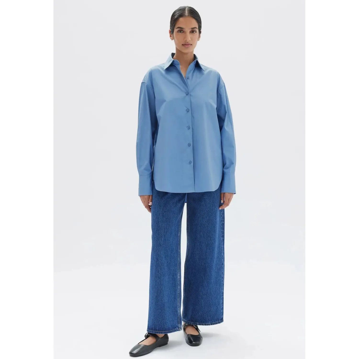 New Assembly Label Everyday Poplin Shirt - Infinity