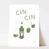 Discount Camellia Pickle Fine Art Print - Cin Cin A4