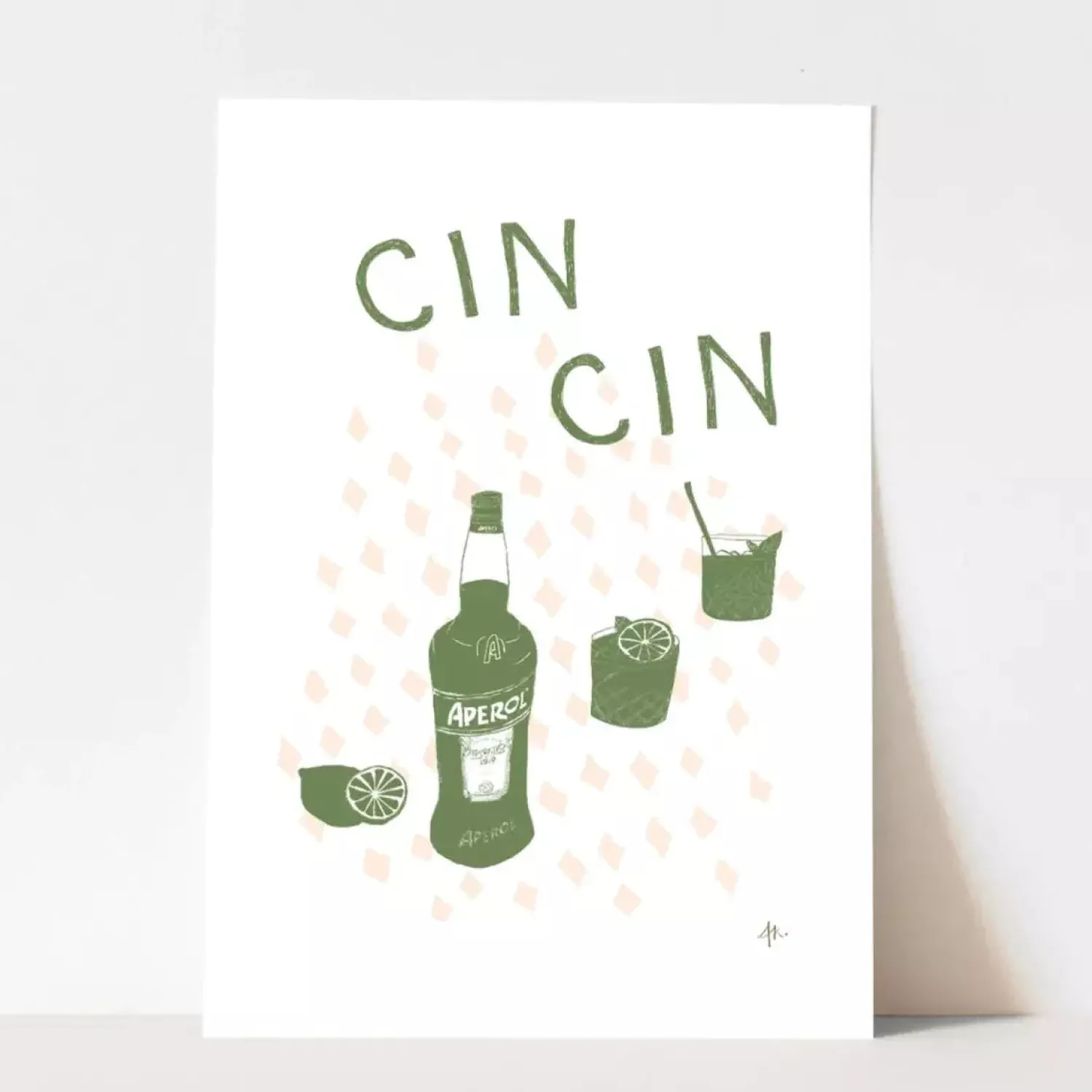 Discount Camellia Pickle Fine Art Print - Cin Cin A4