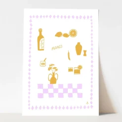 New Camellia Pickle Fine Art Print - Margs A4