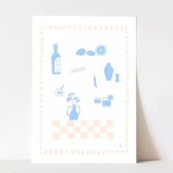 New Camellia Pickle Fine Art Print - Margs A4