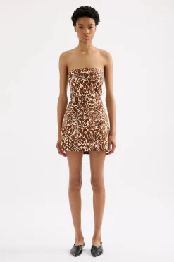 Sale Nude Lucy Florense Mini Dress