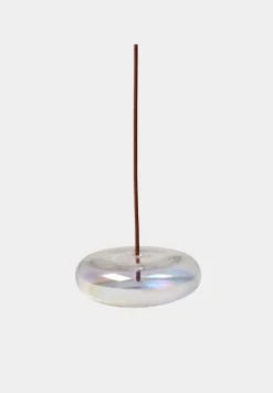 Clearance Gentle Habits Glass Incense Holder - Iridescent