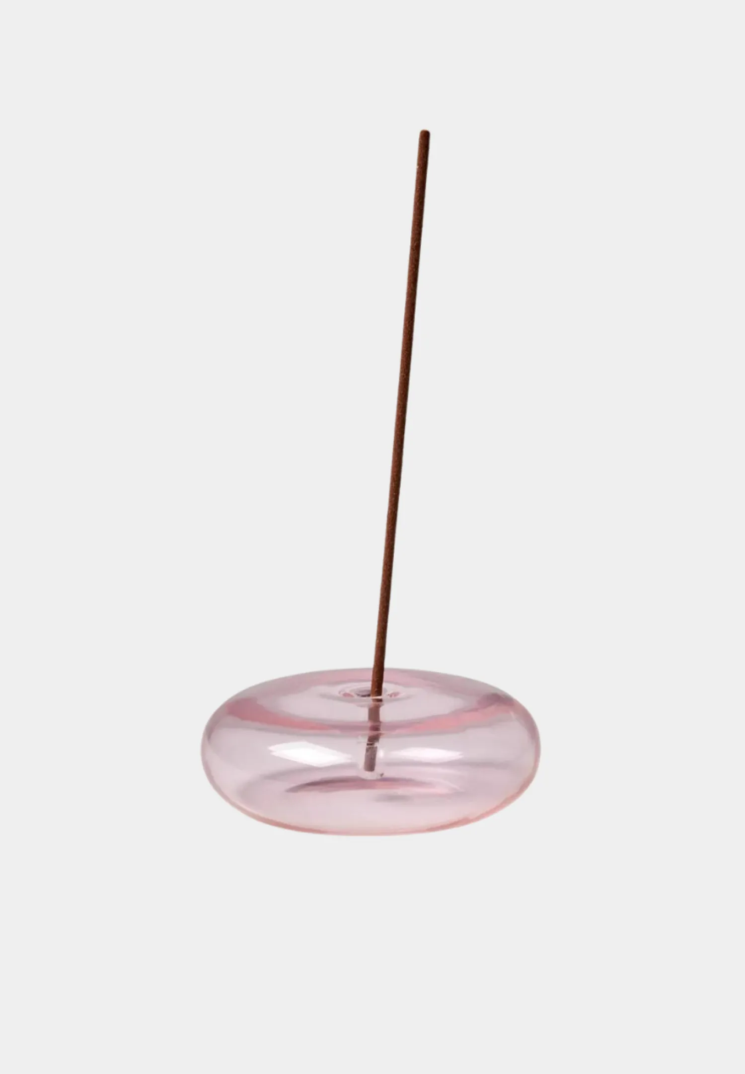 Hot Gentle Habits Glass Incense Holder - Pink