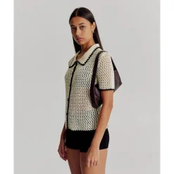 Online Brie Leon Harlow Slouch Mono Baguette Bag - Choc Nappa