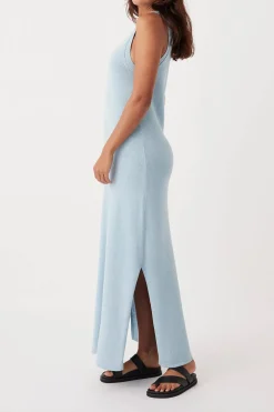Outlet Arcaa Movement Izi Organic Linen Cotton Maxi Dress - Sky