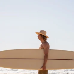 Sale Will & Bear Jude Sand Wide Brim Raffia Straw Hat