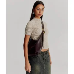 Discount Brie Leon Large Everyday Croissant Bag - Chocolate