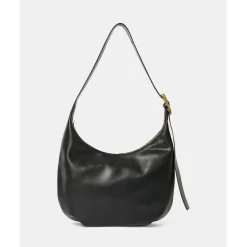 Clearance Brie Leon Large Everyday Croissant Bag - Black