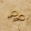 New Love From Lilou Leah Drop - Diamond / Gold