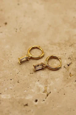 New Love From Lilou Leah Drop - Diamond / Gold