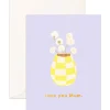 New Fox & Fallow Love You Mum Vase Greeting Card