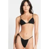 Outlet Bond-Eye Swim Luana Triangle - Black Eco